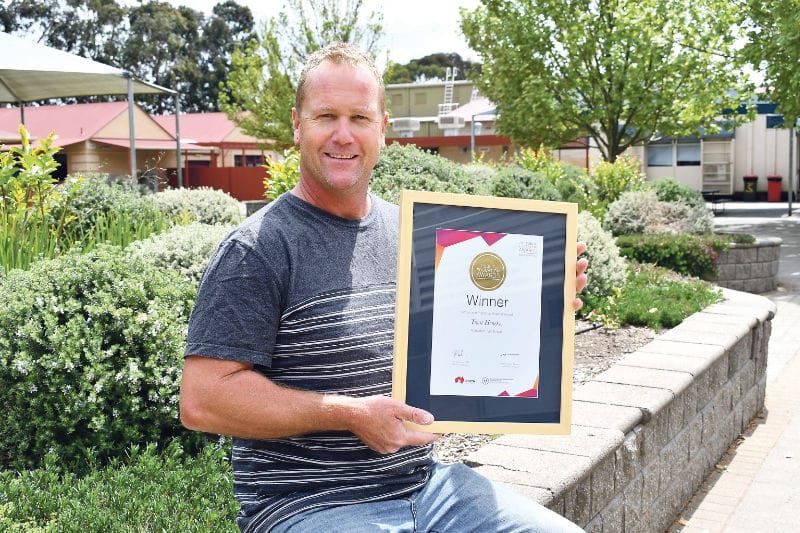 State award for Trent post image