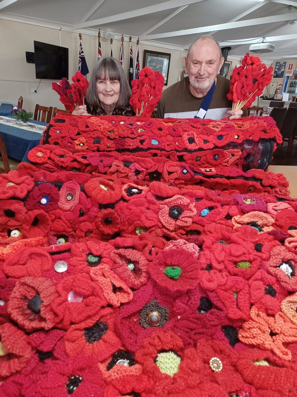 Poppy planting for Remembrance post image