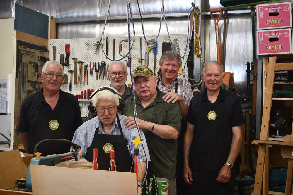 Crafting friendships at Tanunda Men's Shed post image