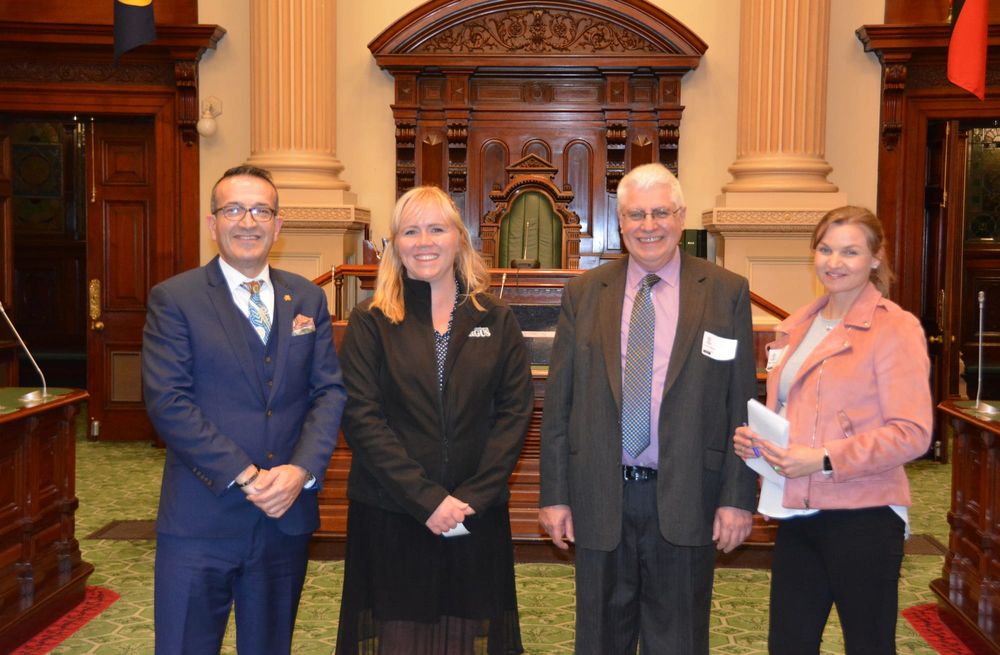 Journalists attend media briefing at Parliament House post image
