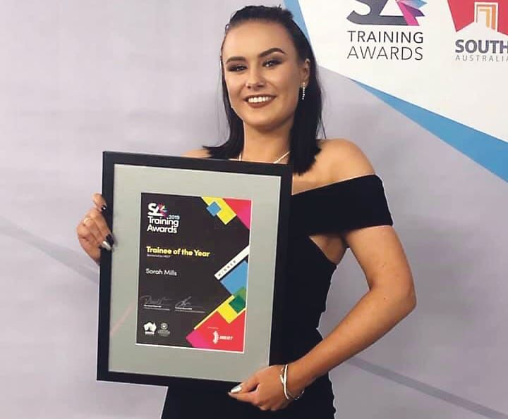 Sarah is Trainee of the Year post image