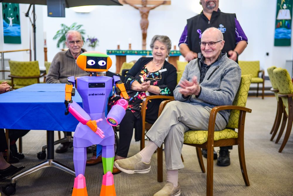 Robotic resident moves in post image