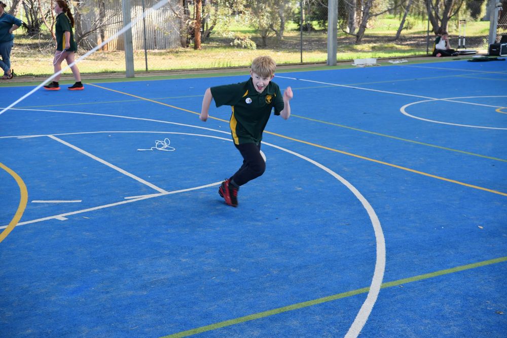 Jumping rope for charity at Light Pass Primary School post image
