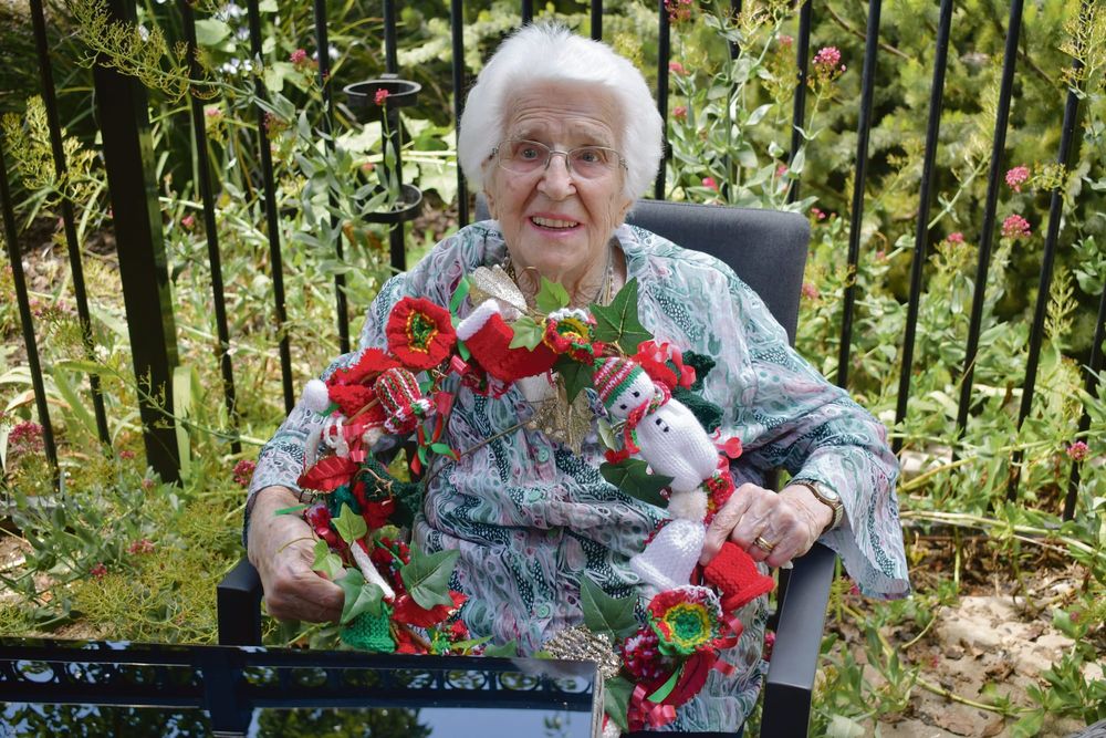 Audrey takes 100 in her stride post image