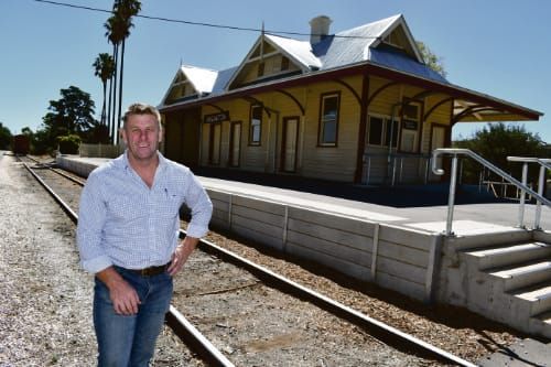 Station building has potential says town group chairman post image