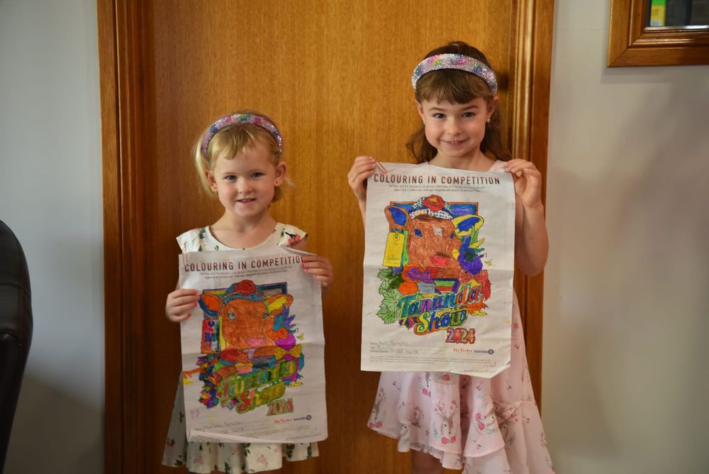 Tanunda Show Colouring-In Competition winners post image
