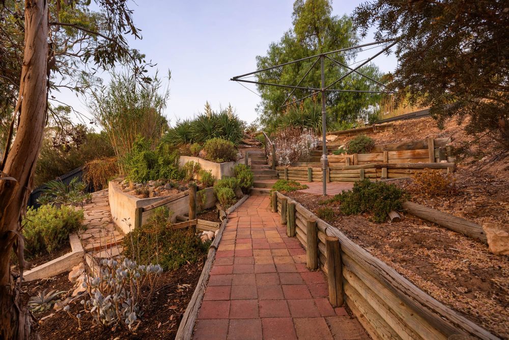 Working with a steep garden post image