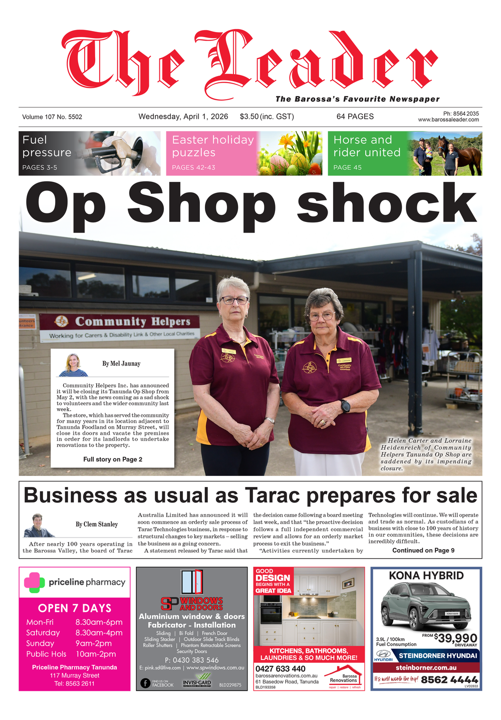 The Leader - April 1, 2026 post image