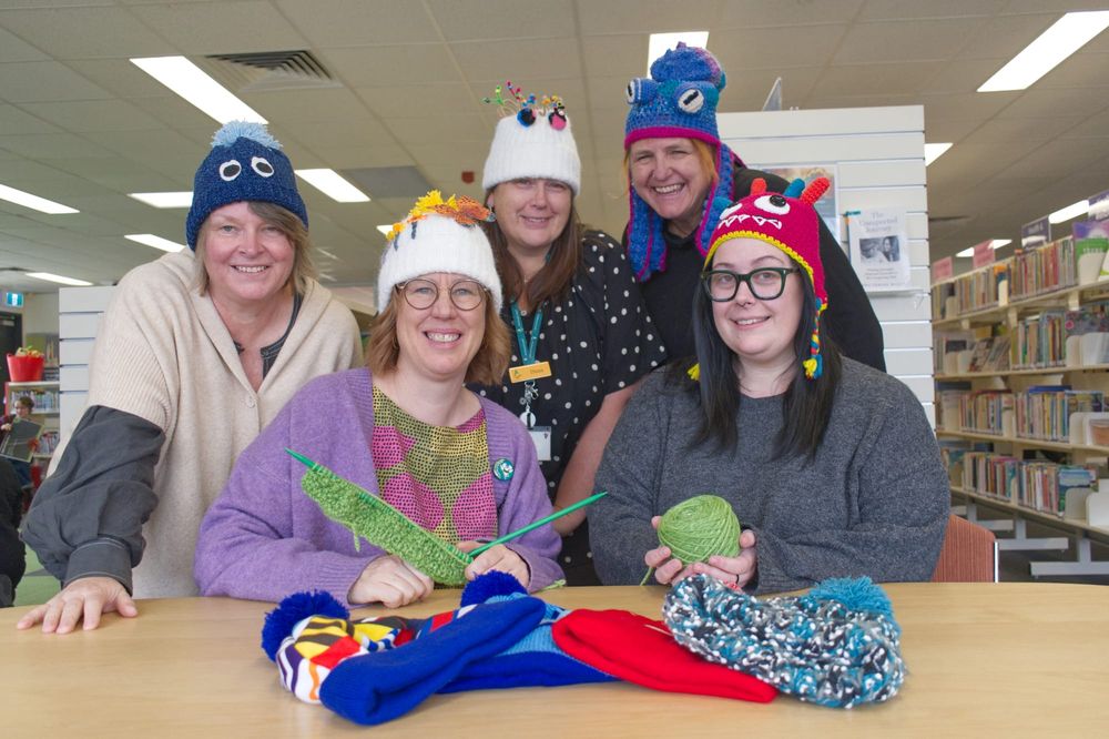 Beanies beckon at Barossa library post image