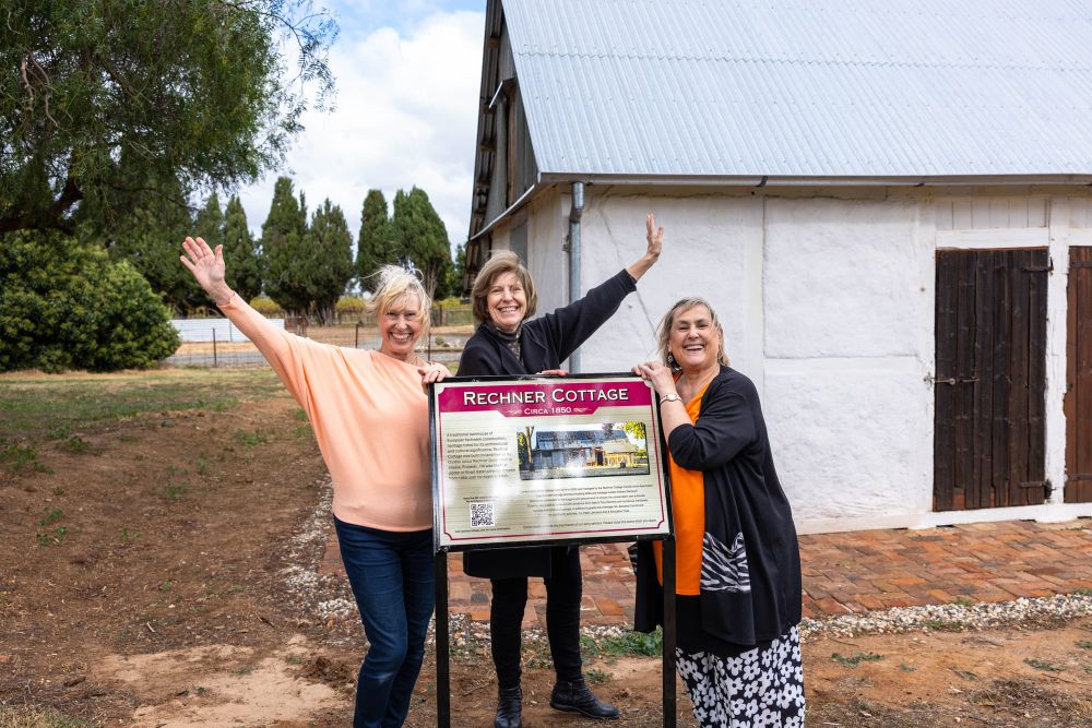 History heroes: Rechner Cottage unveiled to the public post image