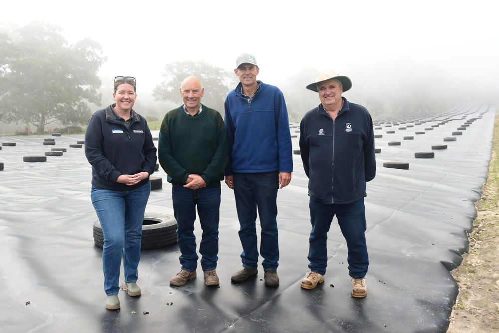 Lined catchment a first for Barossa post image