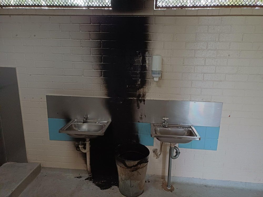 Tolley Reserve toilets vandalised AGAIN post image