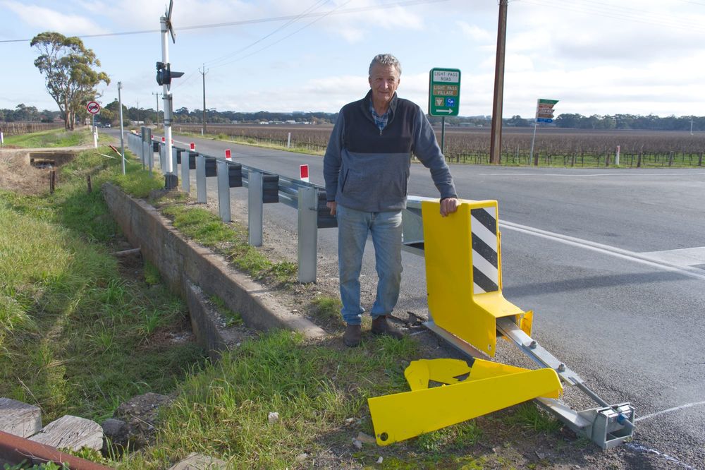 A barrier to safety post image