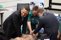 SAAS Gawler Station marks a year with Minister visit post image