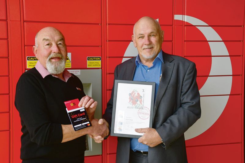 Ivan achieves 50 years with Australia Post post image