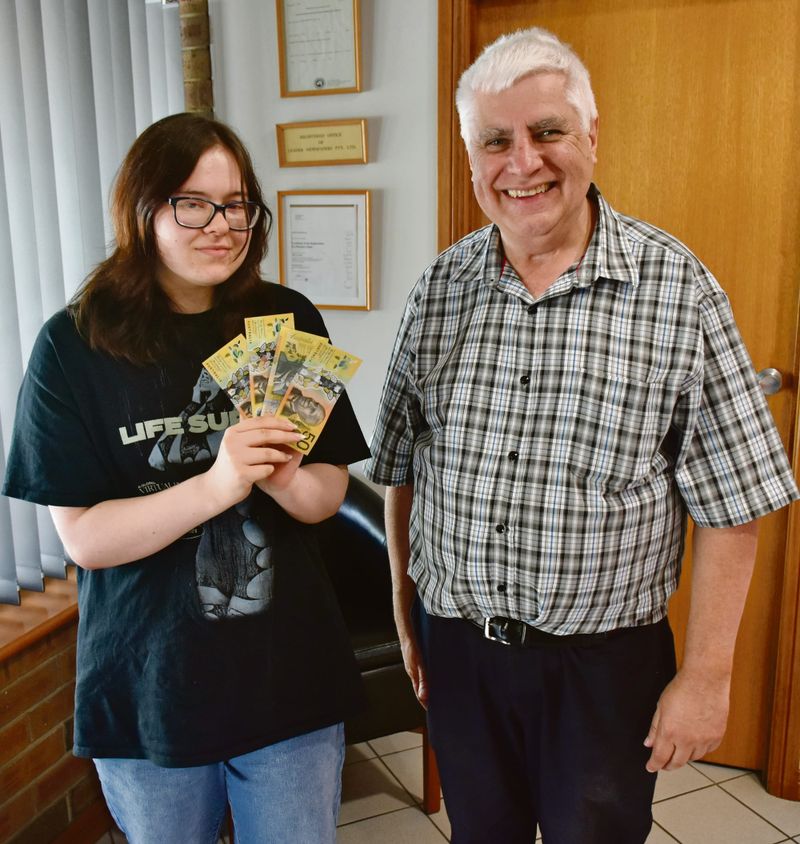 Jacinta’s a Community Cash winner post image