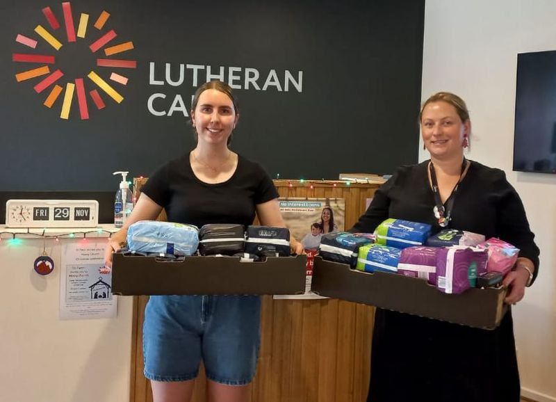 Ellouise delivers with period poverty donation drive post image