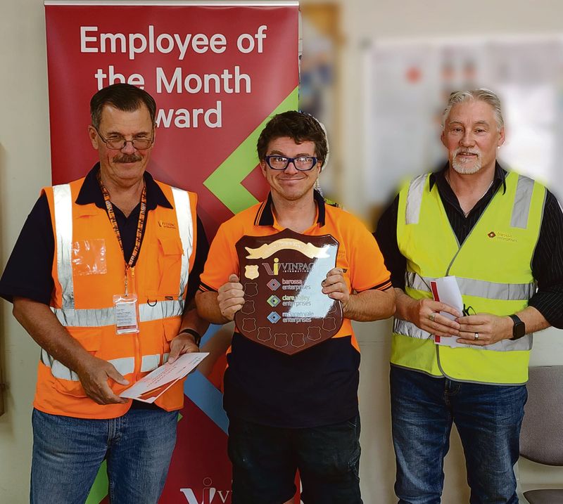 David awarded Employee of the Month post image