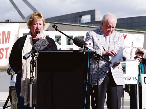 Community advocate Mary Morris in Canberra post image