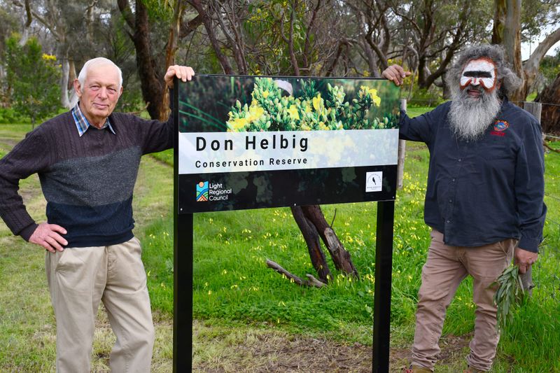Don Helbig Conservation Reserve official opening post image