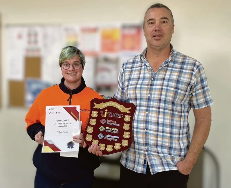 Barossa Enterprises Employee of the Month - December, 2023 post image