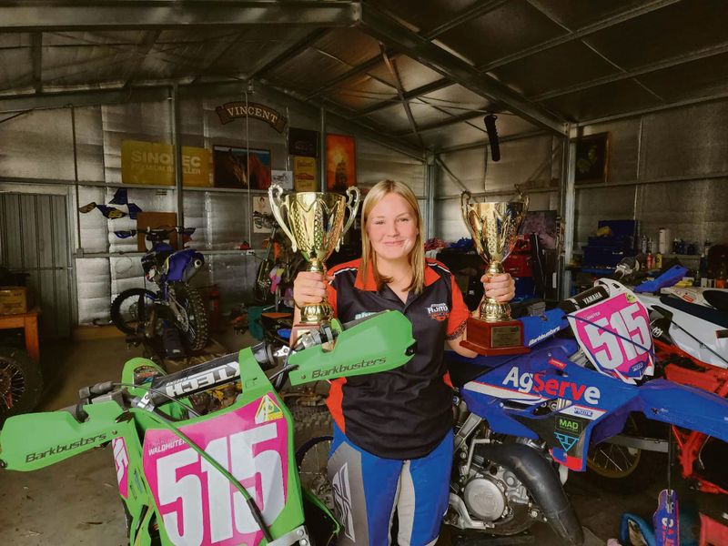 Charlize races to success at just 14 post image