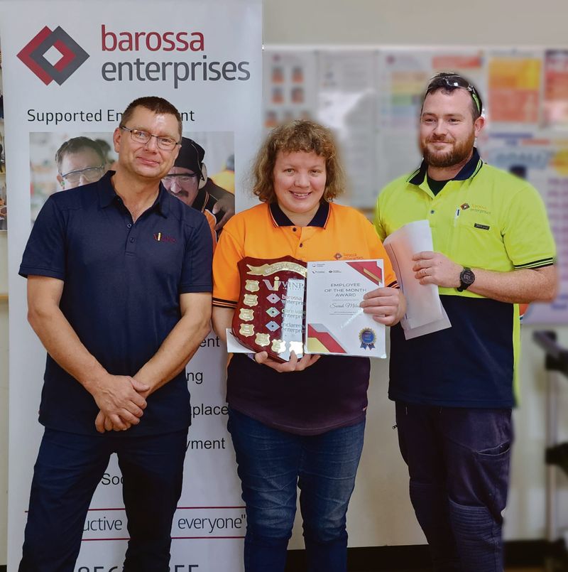Barossa Enterprises Employee of the Month post image
