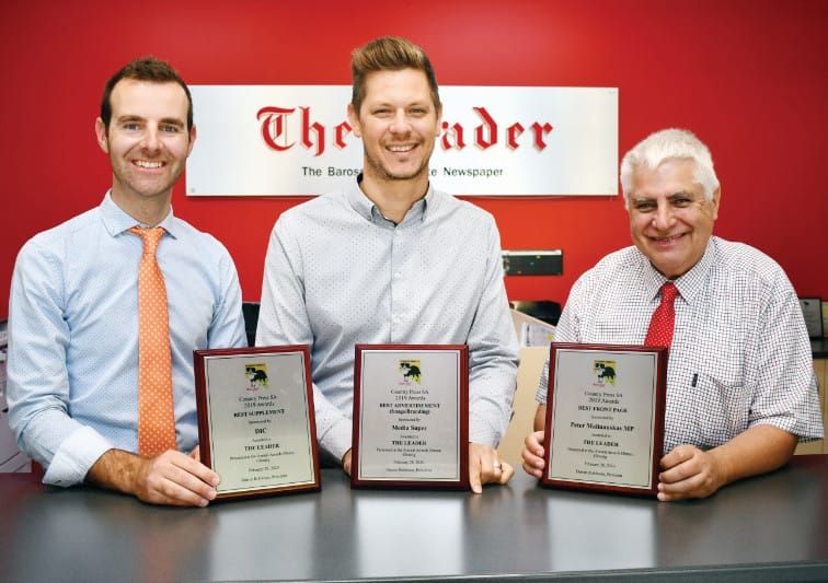The Leader scores hat-trick at Country Press Awards post image