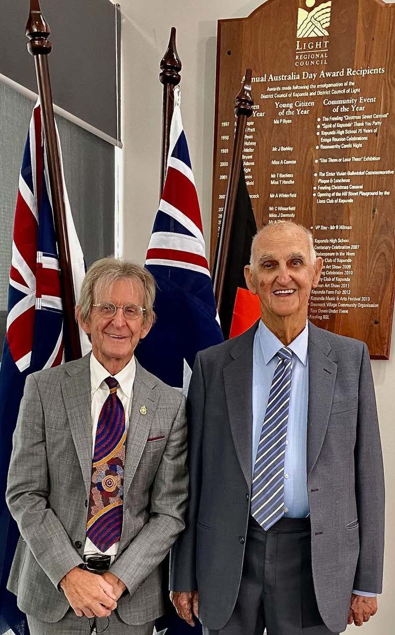 Tribute to 'Mr Kapunda' the late Mr Bill Adams post image