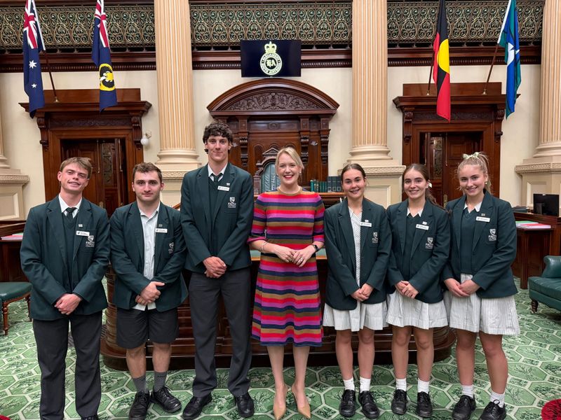 Faith students visit Parliament post image