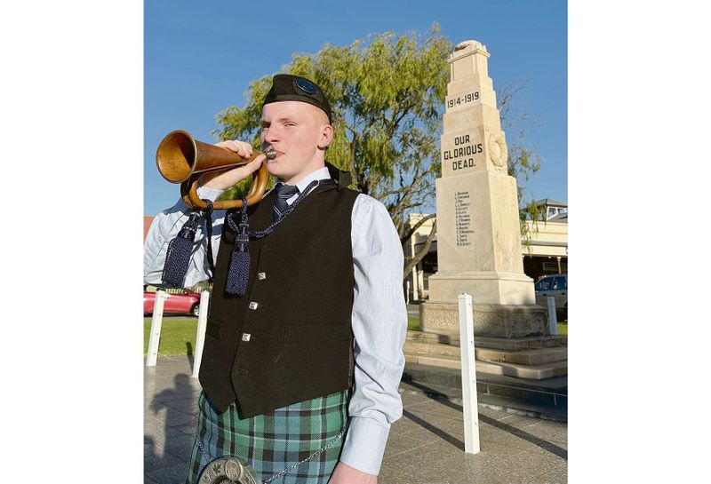 Samual’s musical tribute to ANZACs post image