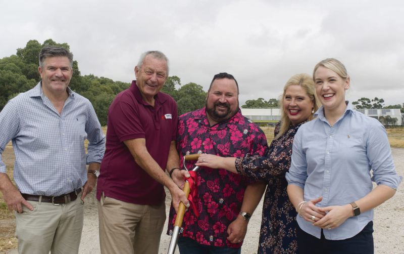 Turning the sod at new home of Barossa Rams Rugby post image