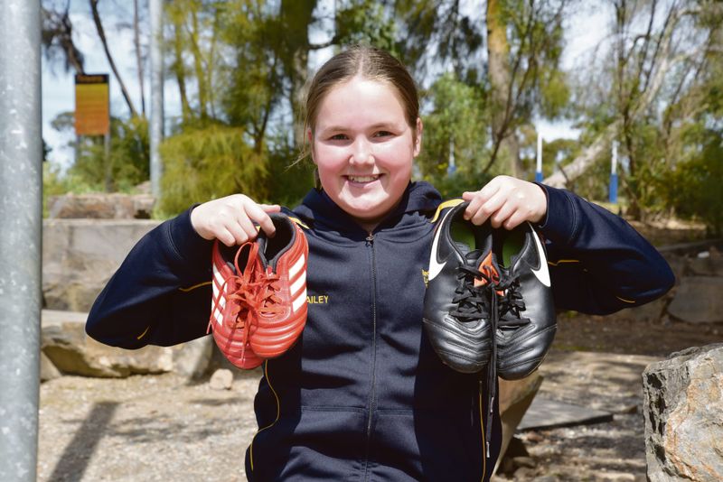 Hailey collects boots for one and all post image