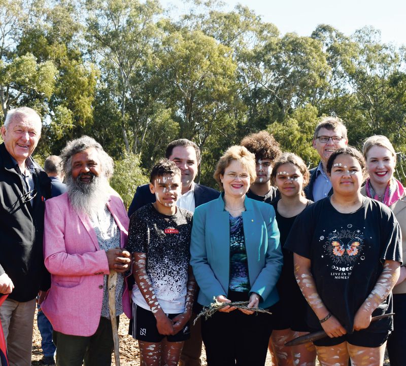 Governor attends tree-planting post image