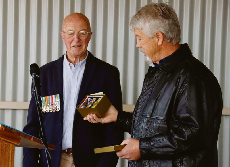 “He no longer lies forgotten” Military headstone unveiled at Eudunda post image