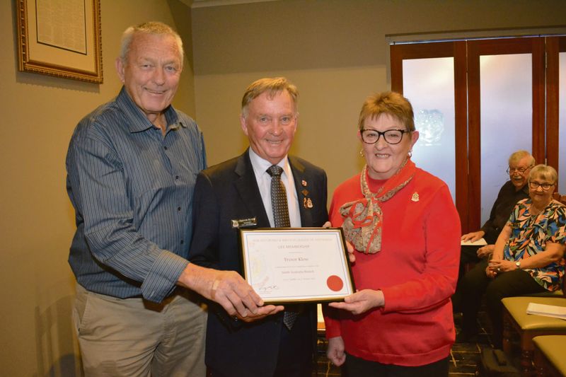 RSL Life Membership for Trevor post image
