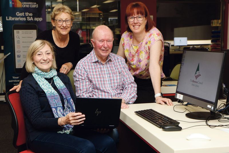 Talking tech at the library post image