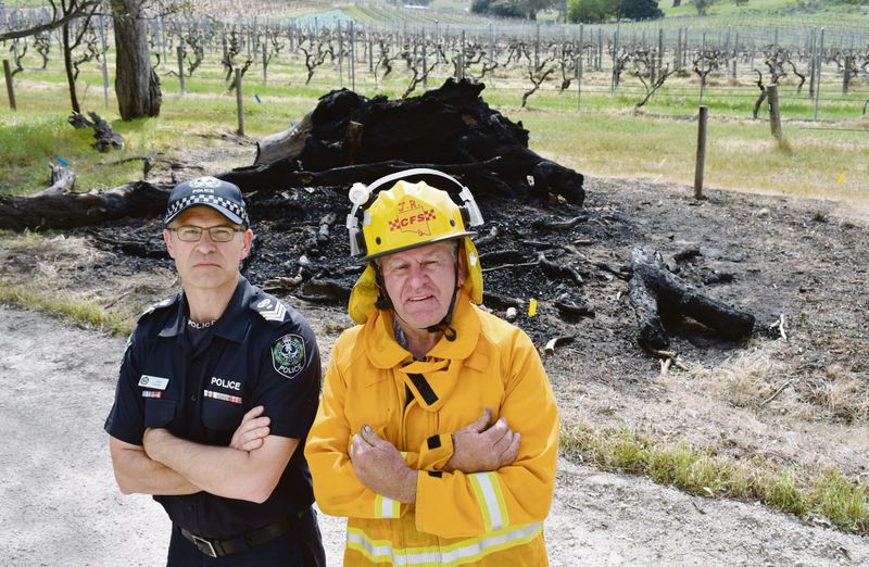 Suspicious fire threats: Police investigate Eden Valley fires post image