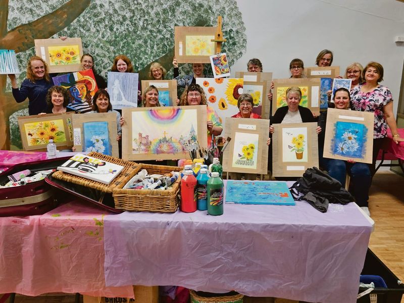 Art ministry group brushes up on skills post image