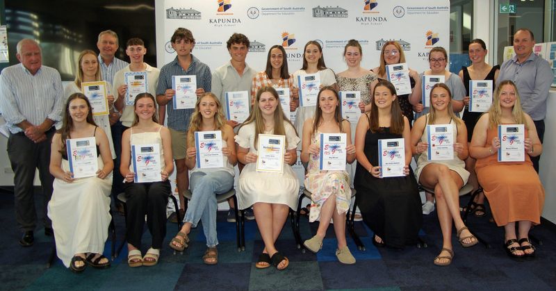 Kapunda High School Centenary Foundation Awards presentation post image