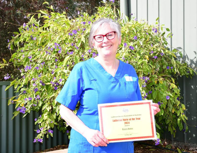 Karen’s nursing a special award post image