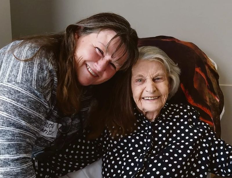 Dorrie digs her way to a century post image