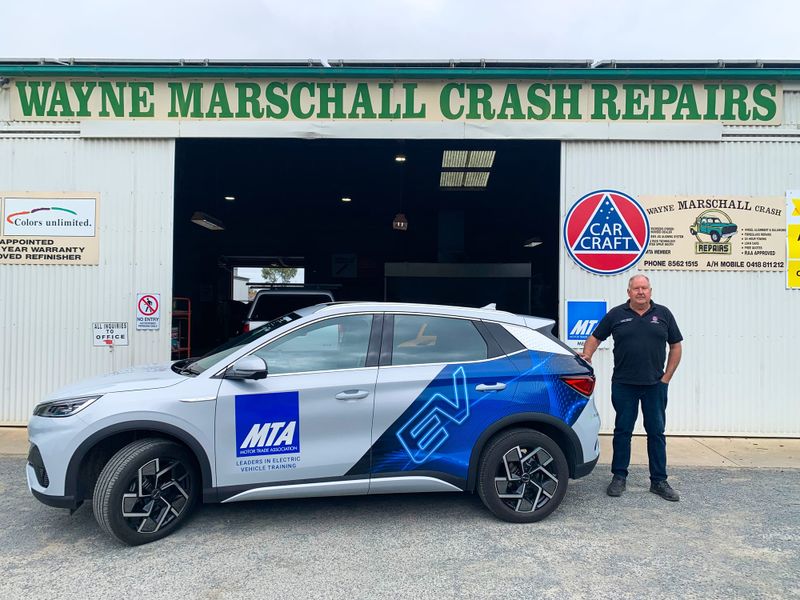 Barossa’s first EV training post image