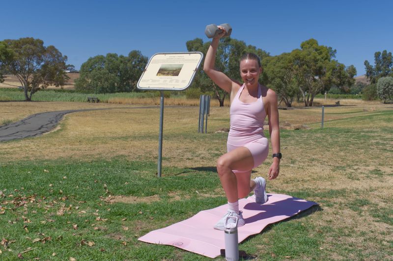 Local nurse promotes free fitness post image