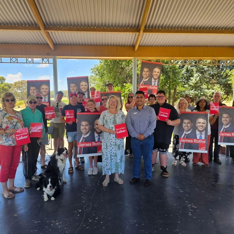 James Rothe kicks off his campaign in Schubert post image