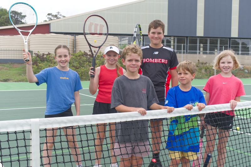 Kapunda’s new tennis courts are game, set, love! post image