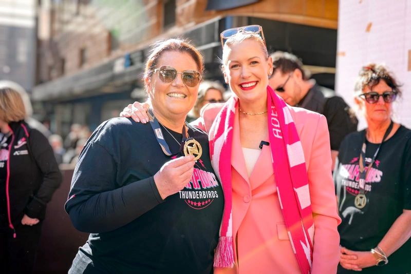 Barossans among a sea of pink post image