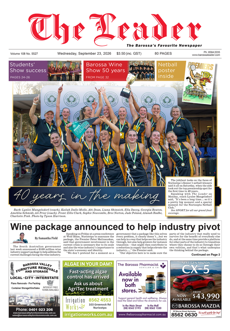 The Leader - September 23, 2026 post image