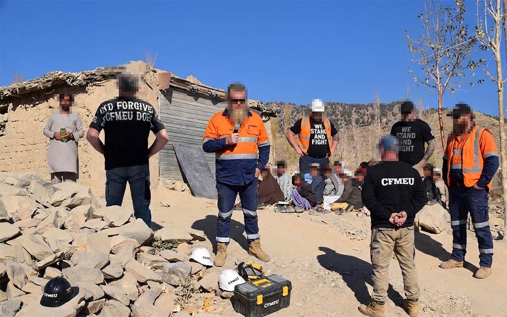 Chilling New Details Emerge Of The Victorian Branch Of The CFMEU Standing Over Afghan Villagers In 2015