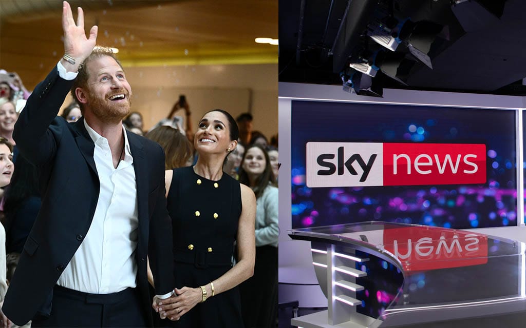 Harry And Megan Are Here And [Insert Sky News Host] Does Not Like That One  Bit